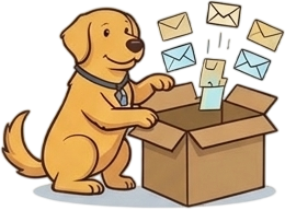 Dog sorting bounce emails
